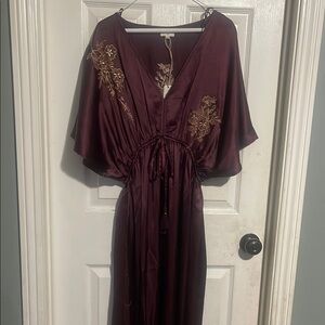 Cost Plus World Market | Dresses | World Market Rich Purple Dress | Poshmark